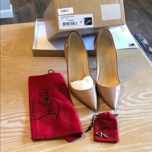 Nude SO KATE CHRISTIAN LOUBOUTIN SIZE 37